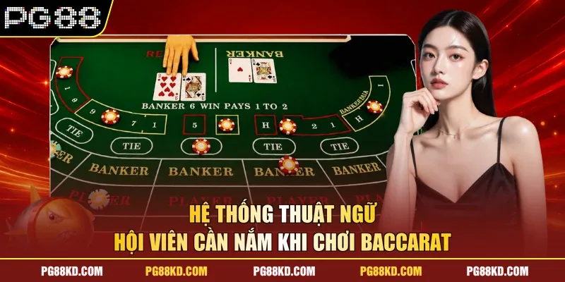 Hệ thống thuật ngữ hội viên cần nắm khi chơi Baccarat
