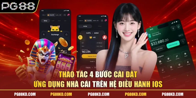 Thao tác 4 bước cài đặt ứng dụng nhà cái trên hệ điều hành iOS